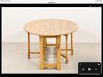 Ovalen tafel hout, Antiek en Kunst, Ophalen