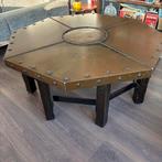 Vintage Brutalist Koffietafel Salontafel, Huis en Inrichting, Gebruikt, Ophalen of Verzenden, Overige vormen, Vintage brutalist