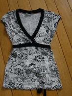 CLOCKHOUSE tuniek wit zwart grijs maat L, Kleding | Dames, Blouses en Tunieken, Maat 38/40 (M), Wit, Ophalen of Verzenden, Zo goed als nieuw