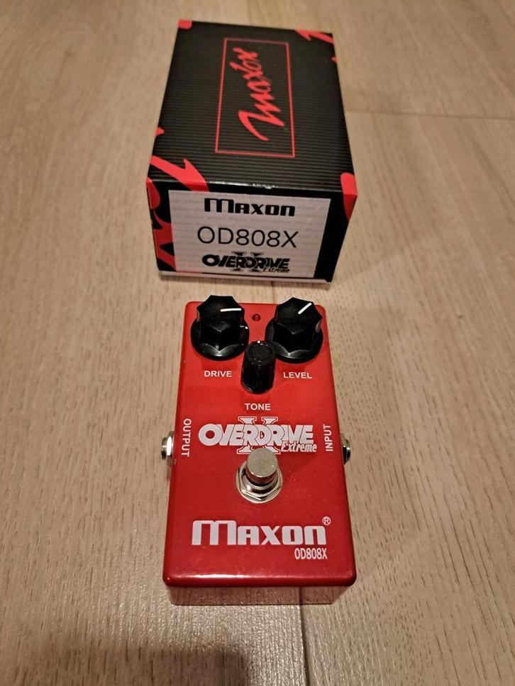 Maxon OD808X Overdrive Pedaal, Muziek en Instrumenten, Effecten, Ophalen of Verzenden