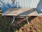 Betonnen tuintafel 160x90. Dit weekend gratis!, Ophalen, Gebruikt, Rechthoekig, Overige materialen