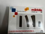 Märklin C-Gleis Uitbreidingsset C1, Wisselstroom, Nieuw, Rails, Ophalen of Verzenden