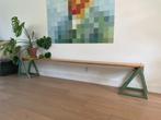 Vintage gymbank / ‘zwiepplank’ – 275 cm lang, Ophalen