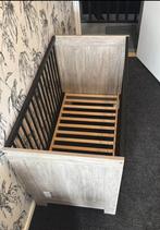 Ledikant 60x120 Black/Driftwood, Kinderen en Baby's, Babywiegjes en Ledikanten, Ophalen of Verzenden, Zo goed als nieuw, Ledikant