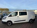 Ford Transit Custom 300 2.0 TDCI L2H1 Ambiente - Dubbele Cab, Auto's, Bestelauto's, Voorwielaandrijving, Stof, 4 cilinders, Wit