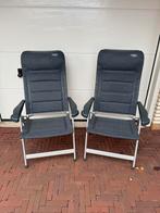 Crespo stoelen 4 stuks 2 krukjes, Ophalen, Gebruikt, Campingstoel