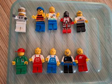 Lego figs 9 stuks vintage beschikbaar voor biedingen
