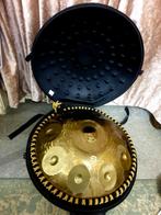 Spacedrum Gold handpan D-minor 440herz+Hardcase Amsterdam, Muziek en Instrumenten, Percussie, Ophalen of Verzenden, Nieuw, Melodische percussie