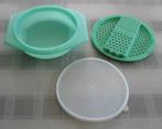 Vintage Tupperware rasp en schaaf, Ophalen of Verzenden, Gebruikt, Groen, Overige typen