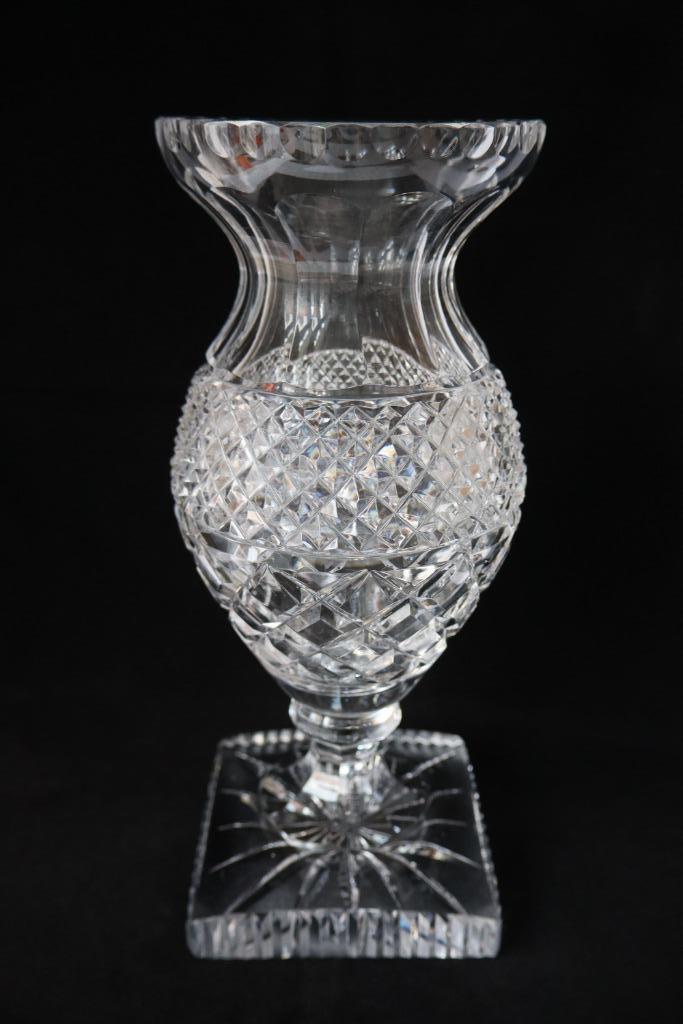 Antiek Baccarat kristallen vaas c 1920, Antiek en Kunst, Antiek | Glas en Kristal, Ophalen of Verzenden