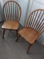 Shaker Quaker 6 houten eettafel stoelen, Huis en Inrichting, Gebruikt, Bruin, Vijf, Zes of meer stoelen, Hout