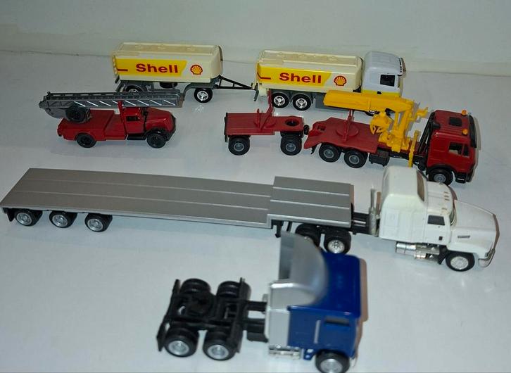Restant modelauto's, Hobby en Vrije tijd, Modelauto's | 1:87, Zo goed als nieuw, Bus of Vrachtwagen, Herpa, Ophalen of Verzenden