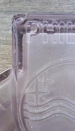 Om 1930 Art Deco PHILIPS Fabriek Glazen Asbak Sigarettenbak, Ophalen of Verzenden