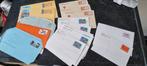 Oude Nederlandse briefkaarten adreswijzigingen luchtpostblad, Postzegels en Munten, Brieven en Enveloppen | Nederland, Ophalen of Verzenden