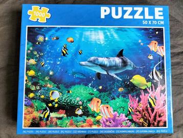 Puzzel Onderwaterwereld met Dolfijn ( 1000 stukjes ) beschikbaar voor biedingen