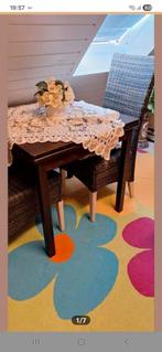 4 mooie eetkamer stoelen van Loom, Ophalen of Verzenden, Zo goed als nieuw, Bruin, Vijf, Zes of meer stoelen