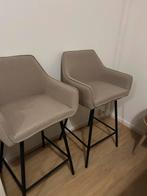 Gratis: 4 barkrukken + 2 IKEA Lak tafeltjes, Huis en Inrichting, Barkrukken, Ophalen, Gebruikt, 60 tot 90 cm, Metaal