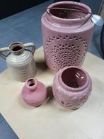 Vazen, Gebruikt, Overige kleuren, Ophalen of Verzenden, Glas