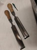 2 mooie zeer grote gutsen van JNY, Nooitgedagt 38, 40mm, Antiek en Kunst, Antiek | Gereedschap en Instrumenten, Ophalen of Verzenden