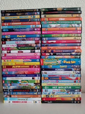 62 DVD'S voor Kinderen voor 50,00 euro. beschikbaar voor biedingen