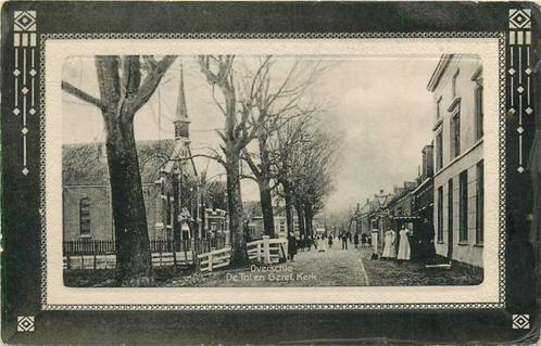 (380-215-001) Overschie De Tol en Geref Kerk, Verzamelen, Ansichtkaarten | Nederland, Zuid-Holland, Verzenden