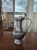 Tinnen kan met klepje, Antiek en Kunst, Antiek | Tin, Ophalen of Verzenden
