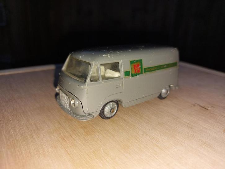 Tekno Taunus Transit Vroom en Dreesman, model 415, Hobby en Vrije tijd, Modelauto's | 1:50, Gebruikt, Bus of Vrachtwagen, Tekno