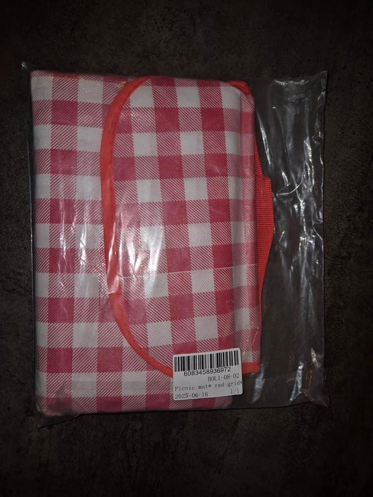 Picknickkleed 200x200 cm - Waterdicht!, Hobby en Vrije tijd, Picknickmanden, Nieuw, Ophalen of Verzenden