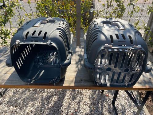 Kattentransportbox 2x, Dieren en Toebehoren, Transportboxen, Gebruikt, Ophalen