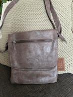 Romy Mooie bruine schoudertas crossbody leer, Ophalen of Verzenden, Gebruikt, Bruin, Schoudertasje