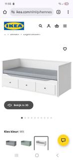 bed Hemmes ikea, Wit, Tweepersoons, Ophalen of Verzenden, Zo goed als nieuw
