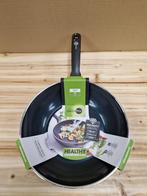 Green pan essence wok 28cm, Ophalen, Aluminium, Zo goed als nieuw, Keramische plaat