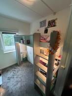 Hoogslaper met bureau en kast 120x206!, Huis en Inrichting, Slaapkamer | Stapelbedden en Hoogslapers, Ophalen, Gebruikt, Eenpersoons