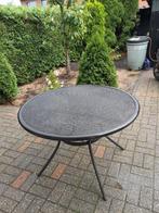 tuintafel Rond 110 cm, Tuin en Terras, Tuintafels, Ophalen, Gebruikt, Rond, Metaal