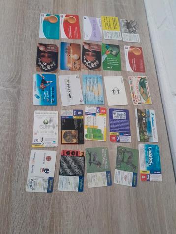 25 Oude Telefoonkaarten - Verzameling beschikbaar voor biedingen