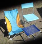 Partij van 3 strandstoelen / Campingstoeltjes, Ophalen of Verzenden, Gebruikt, Campingstoel