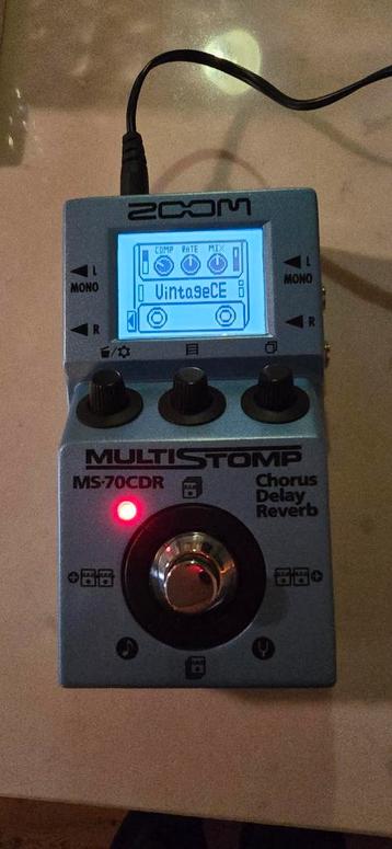 Zoom MS-70CDR Multi-effect pedaal beschikbaar voor biedingen