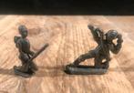 2 stuks oude tinnen soldaatjes, Antiek en Kunst, Antiek | Tin, Ophalen of Verzenden