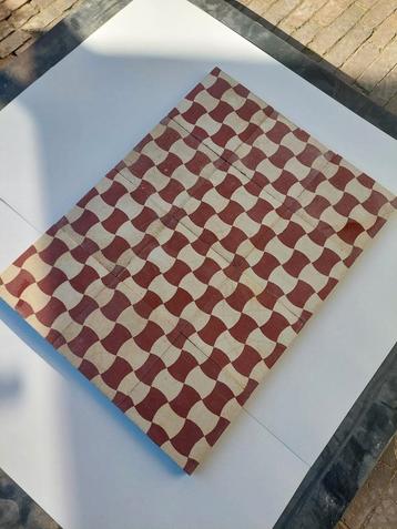Te koop: partij oude cementtegels 8 m2.  beschikbaar voor biedingen