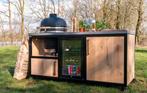Mobiele buiten keuken, Tuin en Terras, Buitenkeukens, Ophalen of Verzenden, Zo goed als nieuw, Houtskool