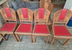 6x antieke art deco franse kasteel stoelen, Antiek en Kunst, Ophalen