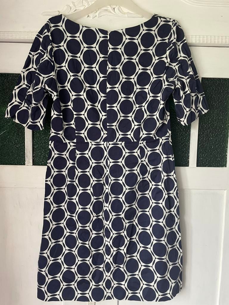 Jurk zwart cirkels mt 42.Ook in de kleur groen en blauw., Zwart, Maat 42/44 (L), Nieuw, Ophalen of Verzenden