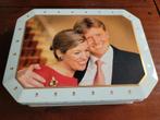 Leuke koektrommel Willem Alexander en Maxima, Huis en Inrichting, Ophalen of Verzenden, Zo goed als nieuw, Overige stijlen