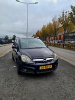 Opel Zafira 1.8 2007 Zwart, Auto's, 74 €/maand, 4 cilinders, Zwart, Origineel Nederlands