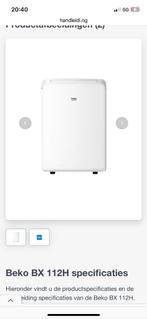 Beko BX112H mobiele airco, Ophalen of Verzenden, Zo goed als nieuw
