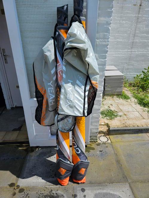 Gunsails Yeah 4.8 en 5.2 2021, Watersport en Boten, Windsurfen, Gebruikt, Zeil, Minder dan 250 cm, Met draagtas, Minder dan 5 m²