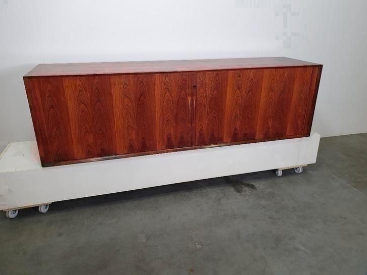 Arne Vodder zwevend dressoir Sibast Deens design palissander, Huis en Inrichting, Kasten | Dressoirs, 25 tot 50 cm, Ophalen