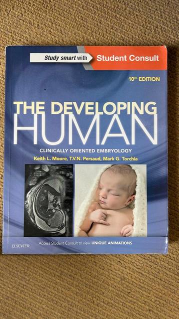 The Developing Human - Embryologie Studieboek beschikbaar voor biedingen
