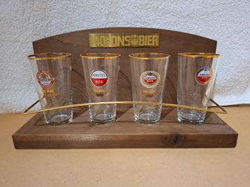 140 jaar amstel bier glazen beschikbaar voor biedingen