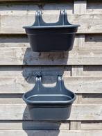 2 x planten bakken, Kunststof, Minder dan 30 cm, Balkon, Minder dan 60 cm